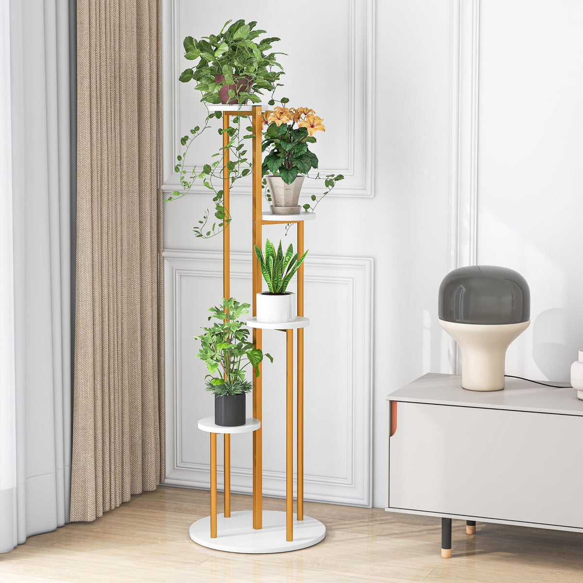 Lucktree 4 Tier Plant Stand Indoor