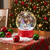 Lucktree 5 Ft Christmas Snow Globe Lantern ( Snowing Santa with Ferris Wheel )