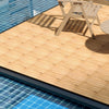 Lucktree 30 PCS Acacia Wood Interlocking Patio Deck Tiles