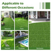 Lucktree 12” x 12” Pack of 30 Fake Grass Turf Tiles Set