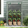 Lucktree Portable Mini Greenhouse with Roll-Up Zippered Door