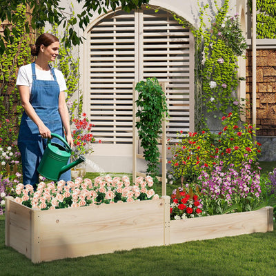 Lucktree Wooden Raised Garden Bed