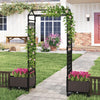 Lucktree 5FT Self-Watering Tall Raised Garden Bed w/Wheels