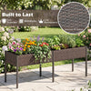 Lucktree 6 x 2 FT Raised Garden Bed with Legs