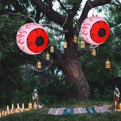 A wide variety of Halloween decorations
