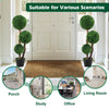 Lucktree 3ft Artificial Boxwood Topiary Ball Tree, Faux Potted Plants with Solid Wood Trunks