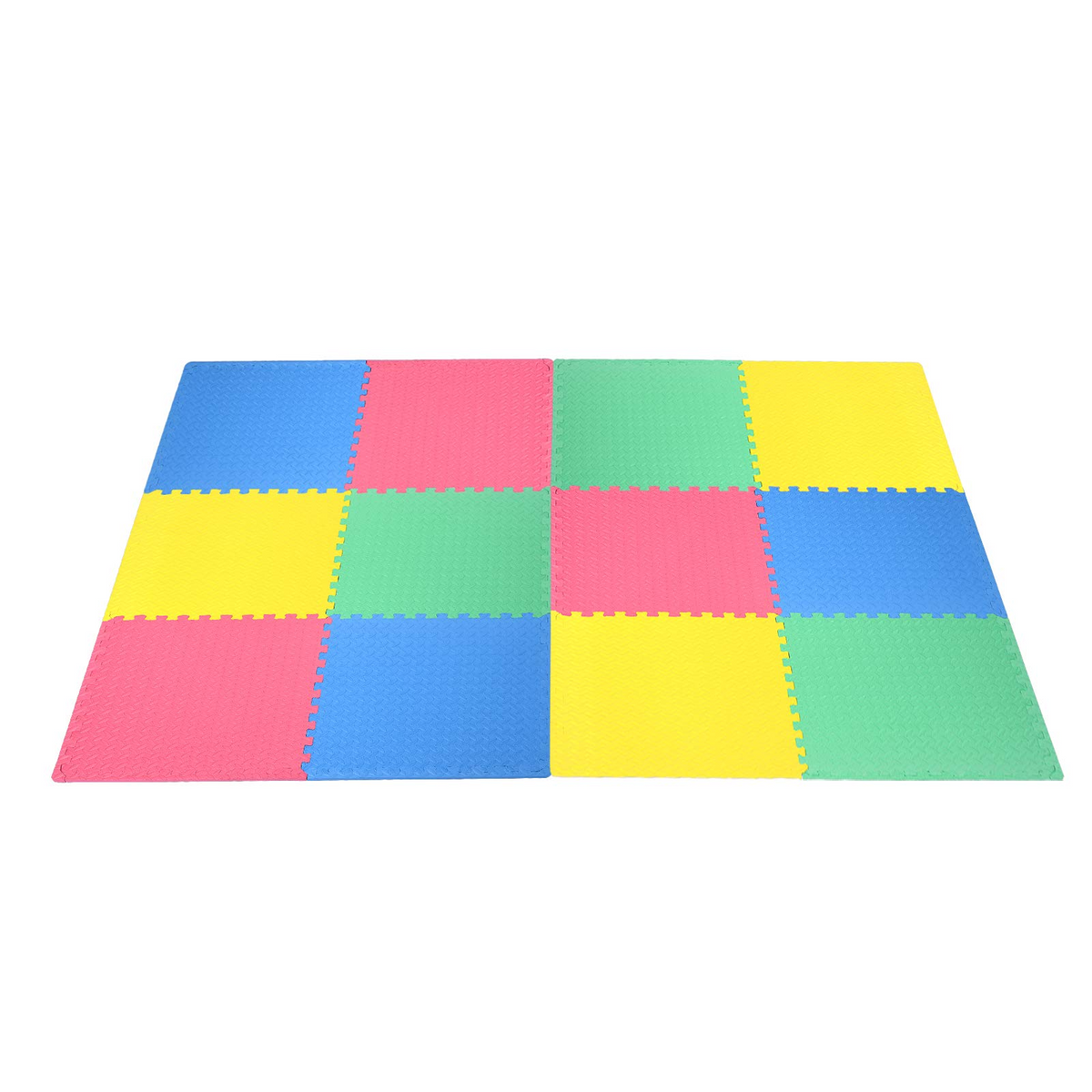 12 Pieces EVA Exercise Floor Mats - Lucktree