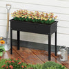Lucktree Metal Raised Garden Bed with Legs(40”x16”x32”)