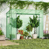 Lucktree Outdoor Portable Mini Greenhouse w/ PE Cover & 4 Ground Stakes & Ropes