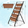 Lucktree Vertical Planter Raised Bed on Wheels