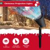 Lucktree Christmas Projector Lights Outdoor | LED Santa Claus on Sleigh Projection Lamp