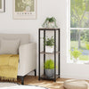 Lucktree 3 Tier Tall Plant Stand Indoor, 36 Inch Corner Plant Holder with Metal Frame