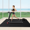 Lucktree 12 Tiles Exercise Flooring Mats with Border, Non-Slip EVA Foam Protective Mats
