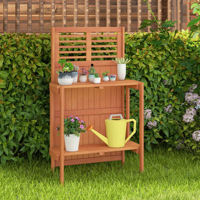 Lucktree Folding Potting Bench