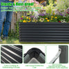 Lucktree Galvanized Raised Garden Bed