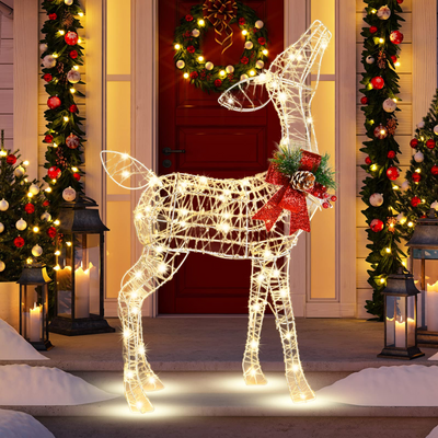 Lucktree Lighted Christmas Reindeer
