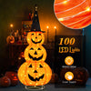 Lucktree 5 FT Halloween Light Up Pumpkin Decoration