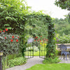 Lucktree 7.5Ft Garden Arbor with Gate