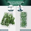 8 Panels Cucumber Trellis, A-Frame Garden Trellis for Plant Climbing