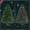 Artificial PVC Christmas Tree Pre-Lit Fiber Optic Tree - LucktreeUS