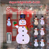 Lucktree 6 FT Lighted Christmas Snowman