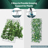 Lucktree 4 Panels Cucumber Trellis A-Frame Garden Trellis for Plant Climbing