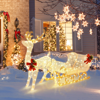 6 FT Christmas Lighted Outdoor Yard Decoration - Lucktree