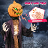 Lucktree 5.6FT Halloween Animated Standing Pumpkin Scarecrow