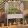 Lucktree Raised Garden Bed with Legs & Greenhouse Cover (1/2)