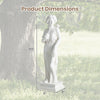Lucktree 31.5" Greek Goddess Statue with Bird