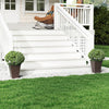 Lucktree Self-Watering Flower Pots withith Removable Inner Bucket & Drainage Holes