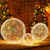 Lucktree 3 Pack Christmas LED Light Balls for Tree