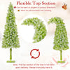 Lucktree 5FT / 6FT / 7FT Whimsical Christmas Tree | Bendable Grinchs Xmas Tree
