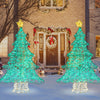 Lucktree 4 FT Lighted Artificial Christmas Tree