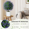 Lucktree 22'' Artificial Wisteria Topiary Ball Tree with Vivid Wisteria