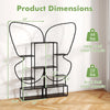Lucktree 2 Pack 6-Tier Butterfly-Shaped Plant Stand Indoor