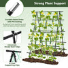 Lucktree Cucumber Trellis, Trellis for Climbing Plants Outdoor