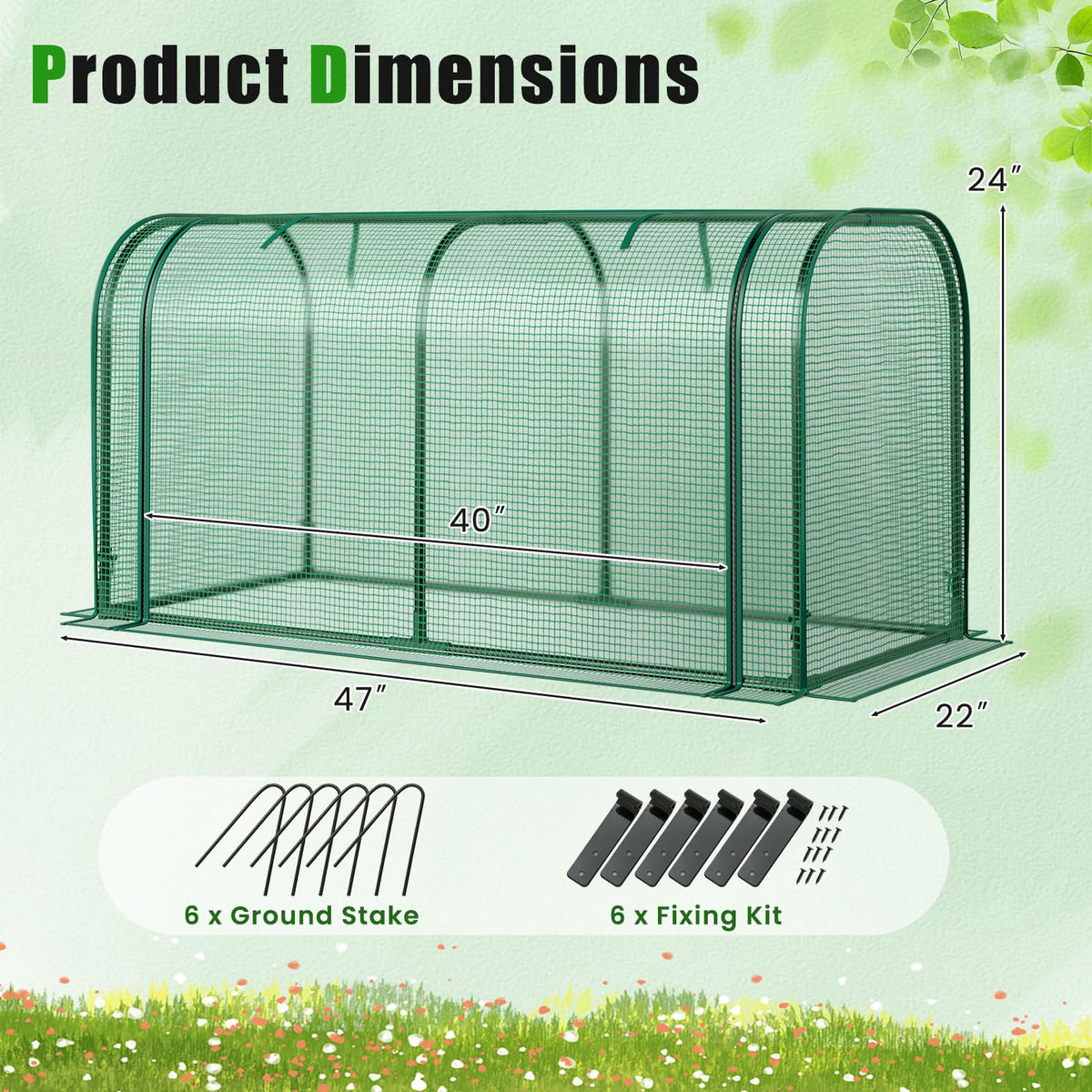 Lucktree Mini Portable Greenhouse