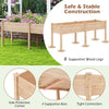 73" L x 23" W x 30" H Raised Garden Bed with Drain Hole