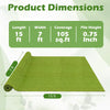Lucktree 15 FT x 7 FT Artificial Turf Rug