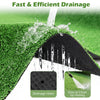 Lucktree 10 FT x 6.5 FT/8 FT x 5 FT Artificial Turf Rug