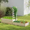 Lucktree Wooden Raised Garden Bed