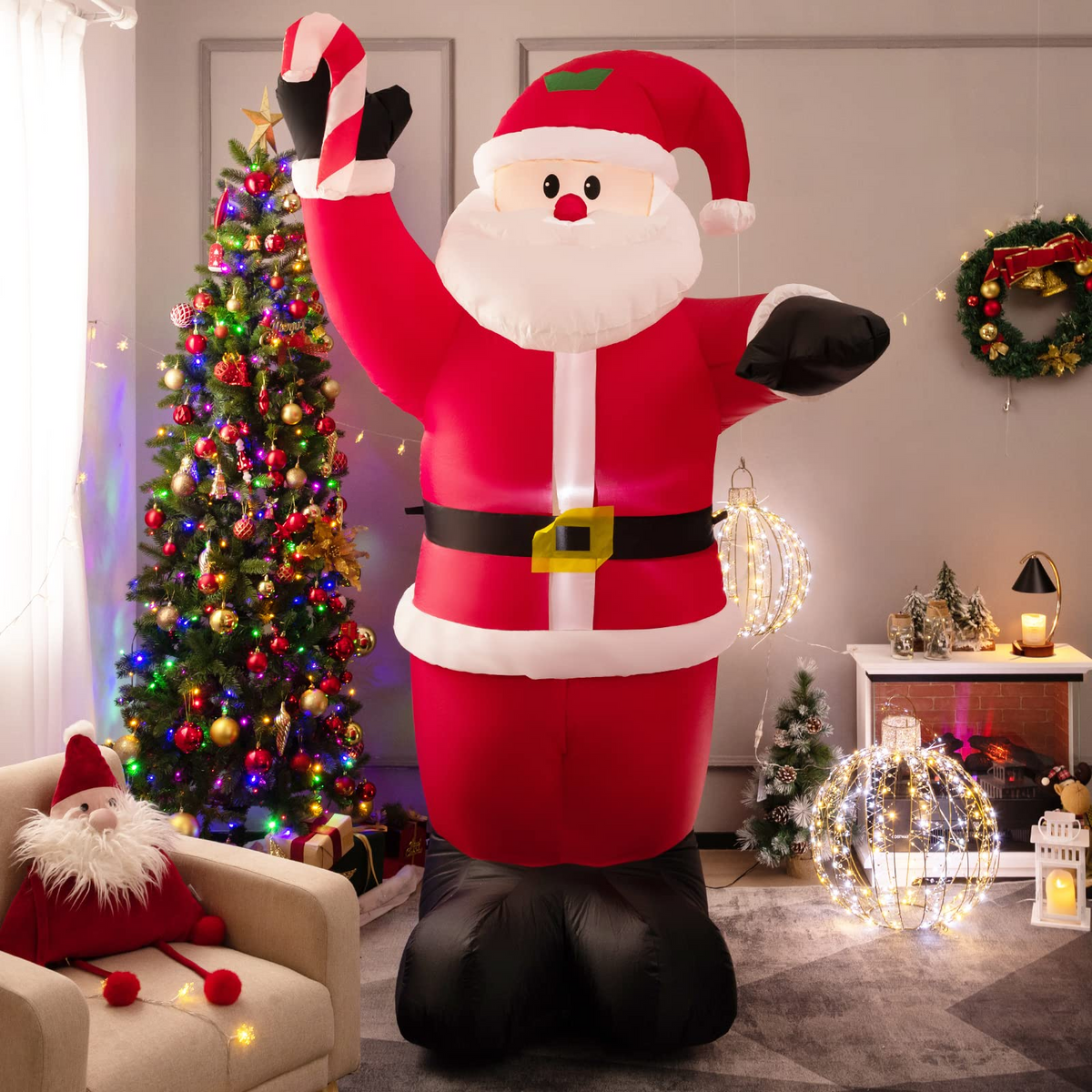 Lucktree Indoor & Outdoor Holiday Decor for Christmas Party