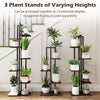 Lucktree 3 PCS Plant Stand Indoor Set