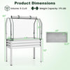 Lucktree Raised Garden Bed with Legs & Greenhouse Cover (1/2)