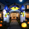 9FT/270 CM Halloween Inflatable Archway with LED Lights