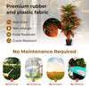 Lucktree Artificial Croton Palm Tree
