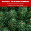 Lucktree Pre-Lit Slim Pencil Christmas Tree Slender Holiday Tree for Home Office Decoration