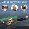 Lucktree Halloween Skeleton Groundbreaker Decoration, Sound-Actived Halloween Party Decoration