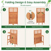 Lucktree Folding Potting Bench